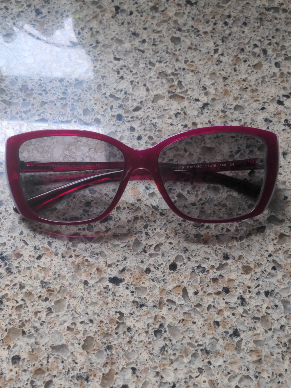 Tiffany & Co. Pink Oversized Square Sunglasses